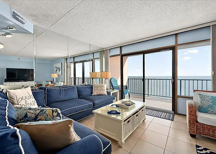 3 Bedroom With A Direct Ocean Front At The Capri! Ferienhaus