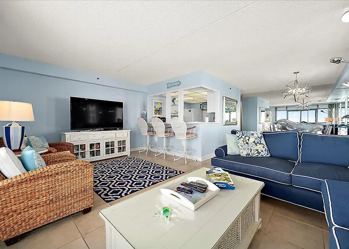 3 Bedroom With A Direct Ocean Front At The Capri! Ferienhaus